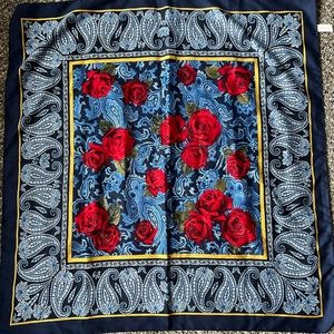 Vintage Berkshire Rose Scarf